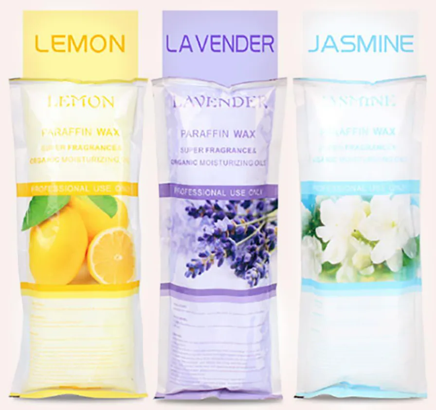 Paraffin wax bags in lemon, lavender and jasmine