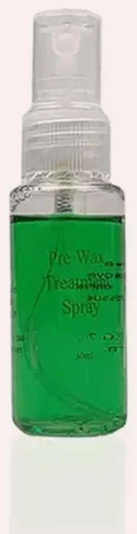 Frasco de spray pre depilatorio
