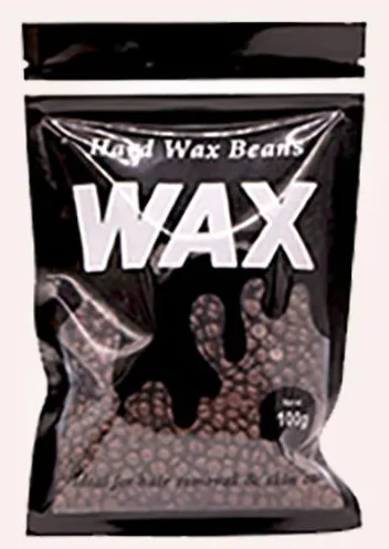 Chocolate hard wax beans bag