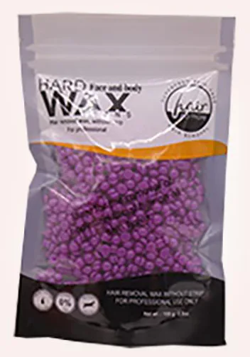 Lavender hard wax beans bag