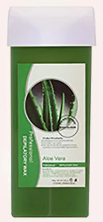 Cartucho de cera roll-on depilatoria de aloe vera