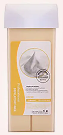 Cream roll-on wax cartridge